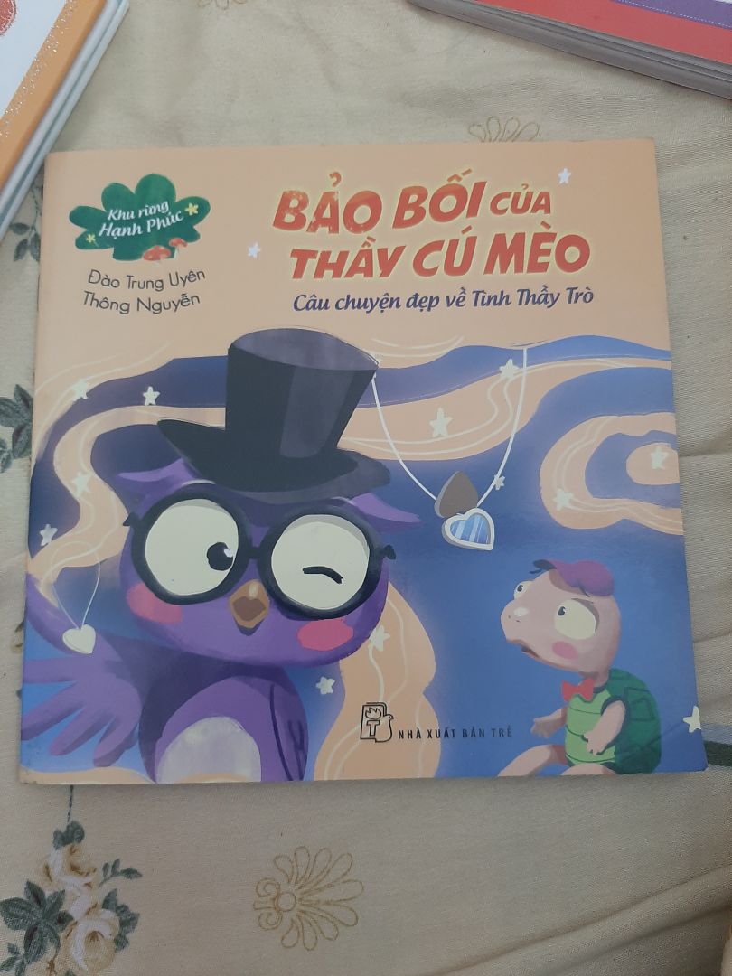 Câu chuyện đẹp về rùa Bo và thầy Cú Mèo, giúp các bé biết trân trọng tình thầy trò.