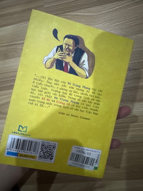 Sách chất lượng tốt, tuy có hơi bụi ngoài bìa, mong rằng sách văn học Việt Nam sẽ được giới trẻ đón nhận nhiều hơn.