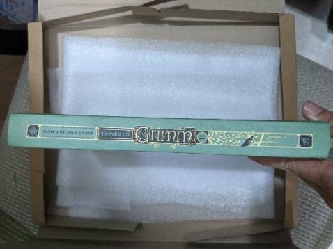 Fahasa bọc sách và đóng gói rất cẩn thận, giao hàng nhanh hơn thời gian dự kiến, cám ơn