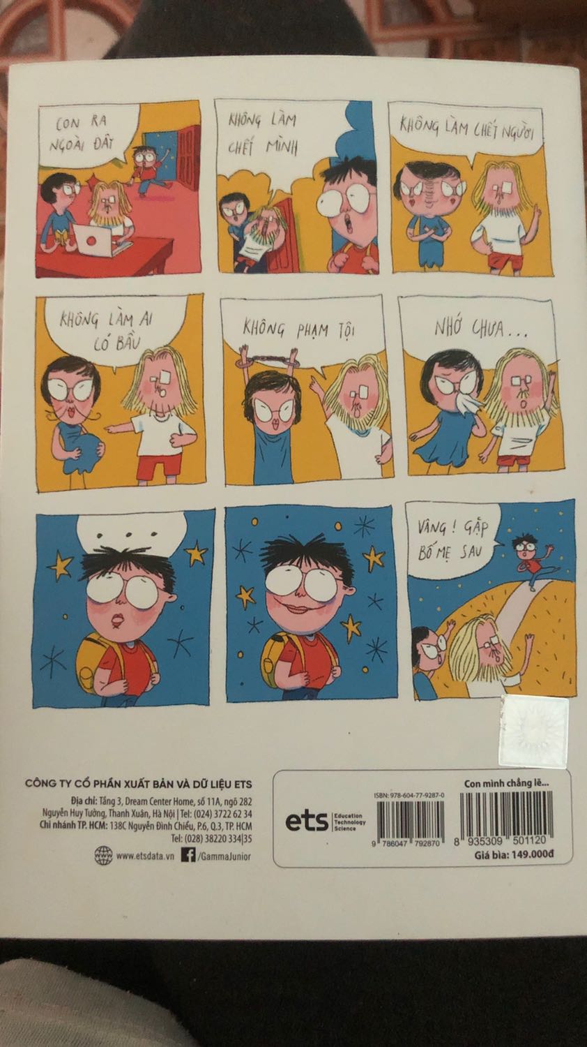 Cuốn sách được viết rất xúc tích, đưa ra các vấn đề thường gặp với con trẻ và có đề xuất phương án giải quyết. Tác giả tư duy rõ ràng, tích cực. Sách chất lượng tốt, giấy đẹp