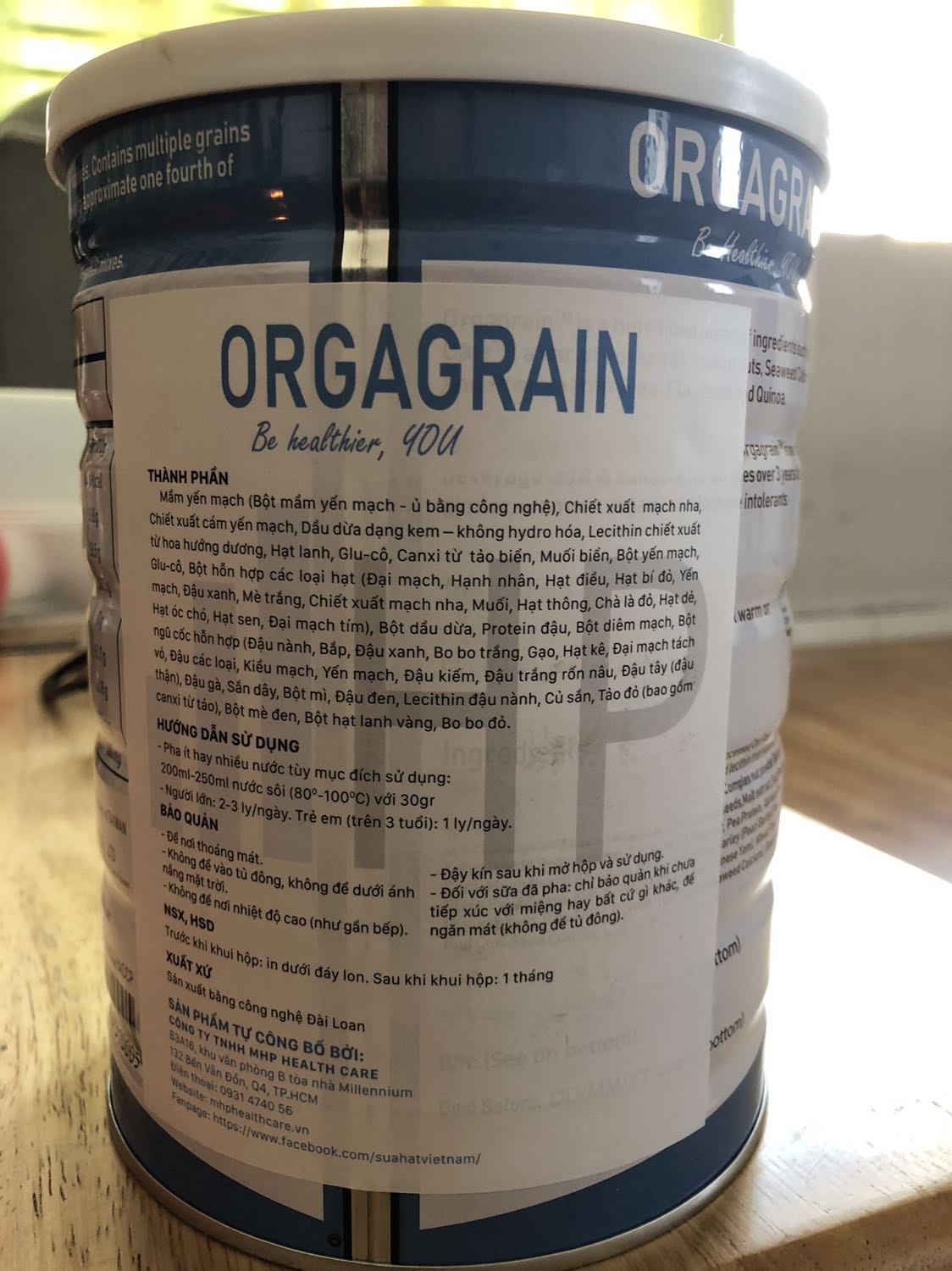 Quên chụp hình rồi vì tặng quà cho người bạn ăn chay
Sp này được người bạn giới thiệu, phù hợp với ng ăn chay trường luôn, bột mịn thơm ngon 
Sẽ mua thêm cho chính mình dùng