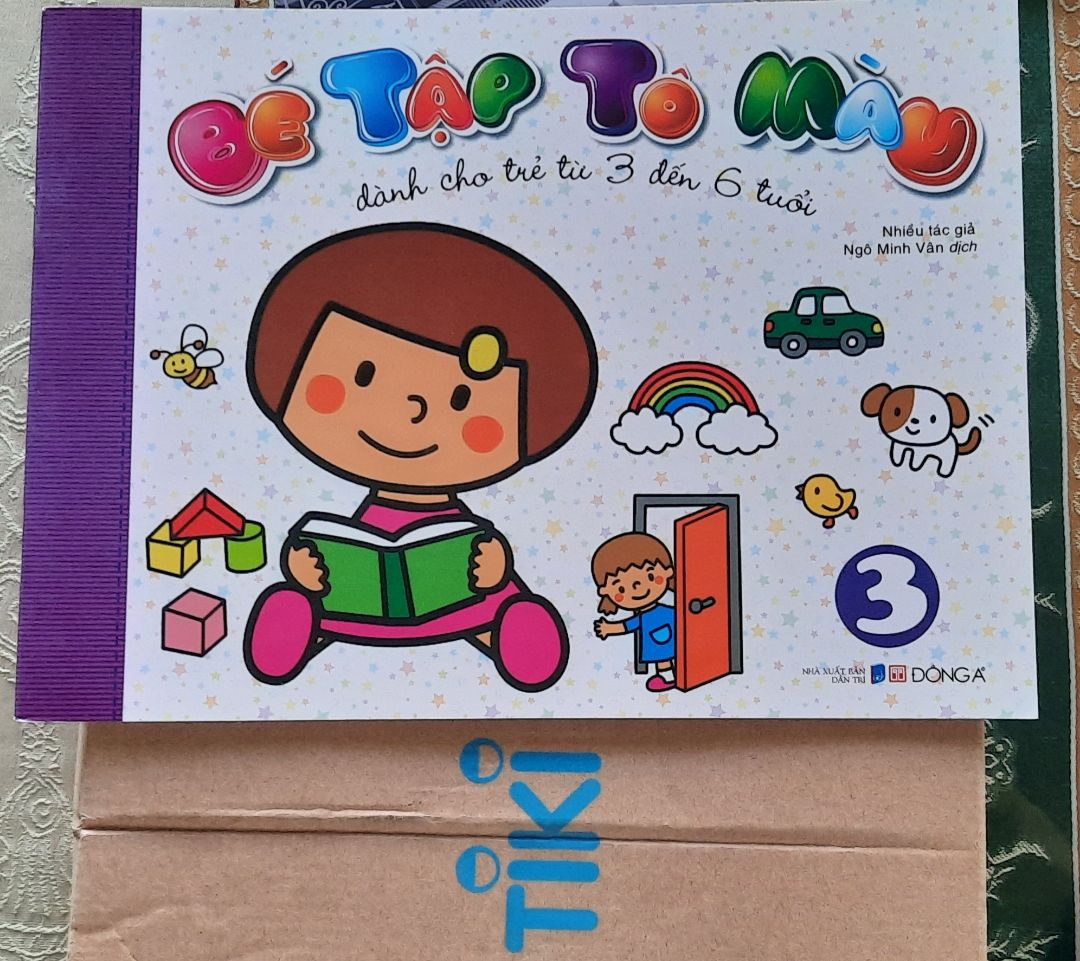 Sách tốt, giá tốt, giao hàng nhanh,đóng gói kỹ. Bé nhà say mê tập làm họa sĩ! Cảm ơn Tiki và nhà sách Cá Chép!