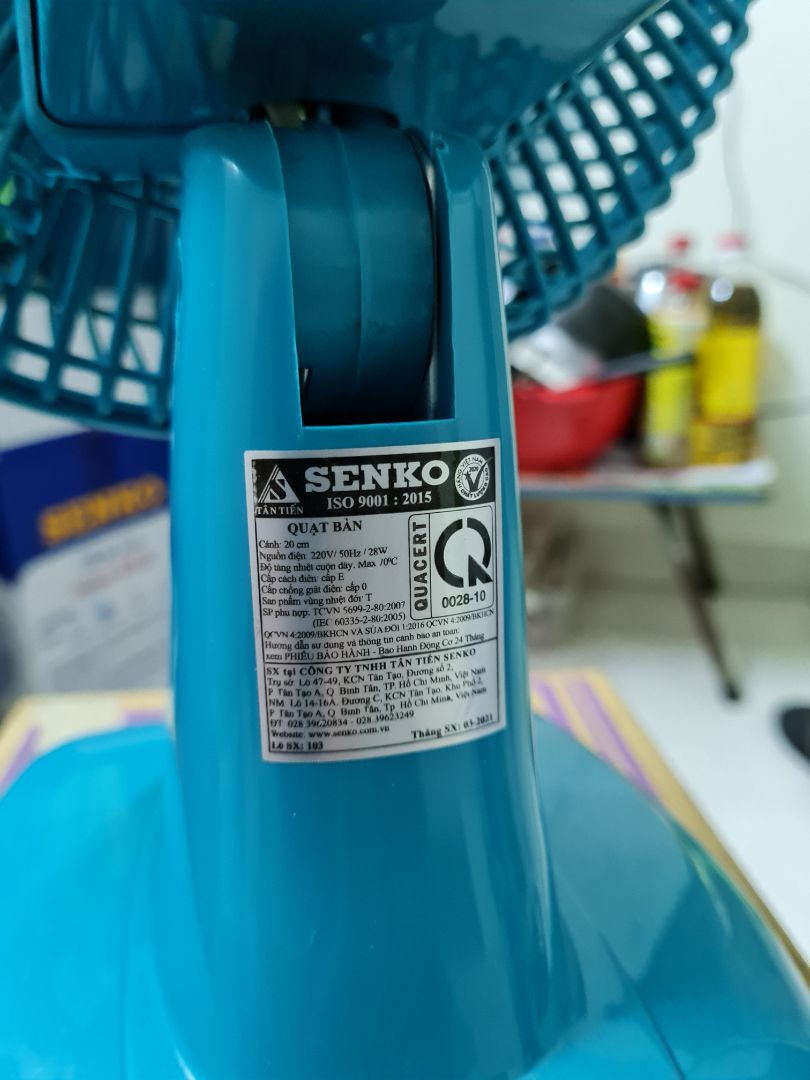 Giao hàng mùa dịch, giao lâu và shipper khi giao hàng thì không gọi điện báo xuống lấy mà gửi chủ nhà. Làm mình phải gửi khiếu nại. Khá phiền.
Bù lại sản phẩm nhỏ gọn. Quạt mát.