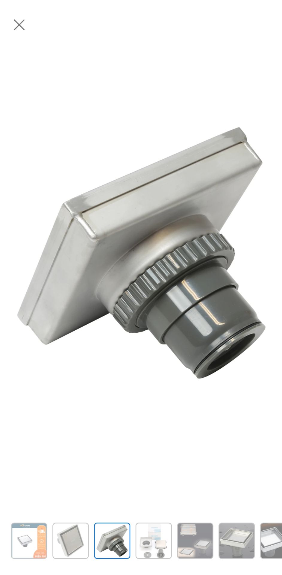 the first picture is the item you are selling. the second picture is the product that was sent to me. its different and not what was as displayed. right let's get to the quality, the metal has already started to go yellow and its dented and scratched. i don't understand why you have sent me a product that is not even made correctly.