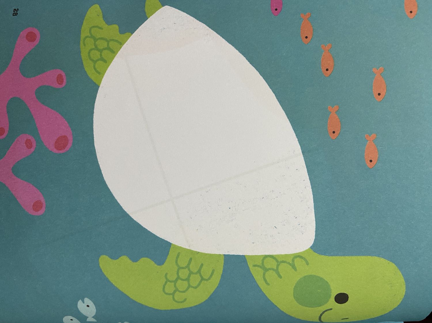 Màu in hơi lem và phần để bé tô màu hơi đơn giản so với mình nghĩ. Nếu in thêm hoạ tiết thì lúc bé tô màu sẽ đỡ đơn điệu hơn, và bé có thể chia thành các mảng màu khác nhau để tranh đẹp hơn