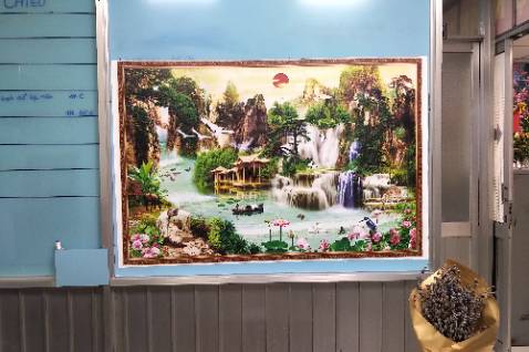 Tranh dễ dán, nét.màu đẹp, sắc nét Gói hàng cẩn thận, có hướng dẫn cách dán đầy đủ