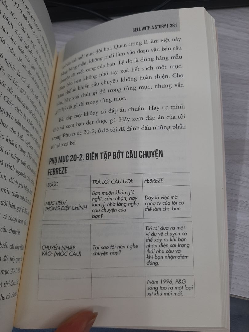 Nội dung sách rất hay với nhiều kiến thức mới về nghệ thuật kể chuyện.
Đây là phương pháp hiệu quả mà các bạn bên lĩnh vực sales & marketing nên lưu ý áp dụng để tăng mức độ ảnh hưởng, thu hút khách hàng mới và gia tăng lợi nhuận cho doanh nghiệp.