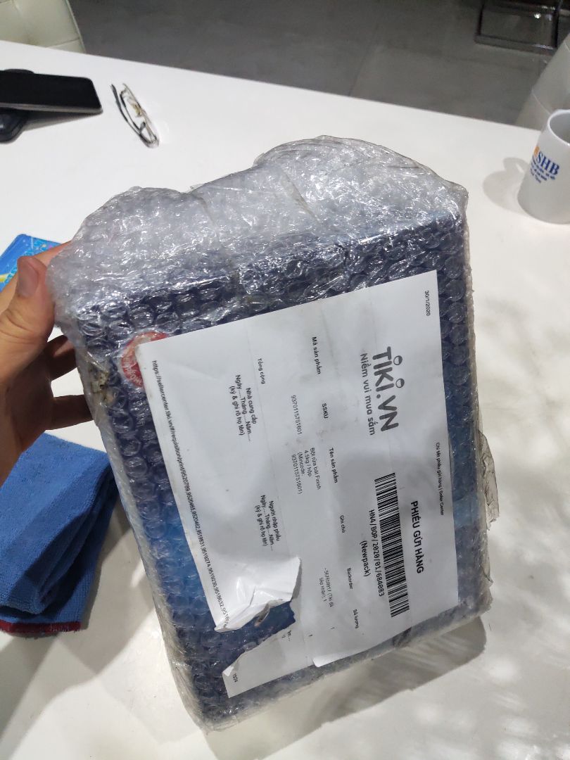 mình chưa dùng nhưng thấy đóng gói ok lắm. không bị rớt bột ra ngoài. nói chung là khá ok. không có ý phàn nàn gì.