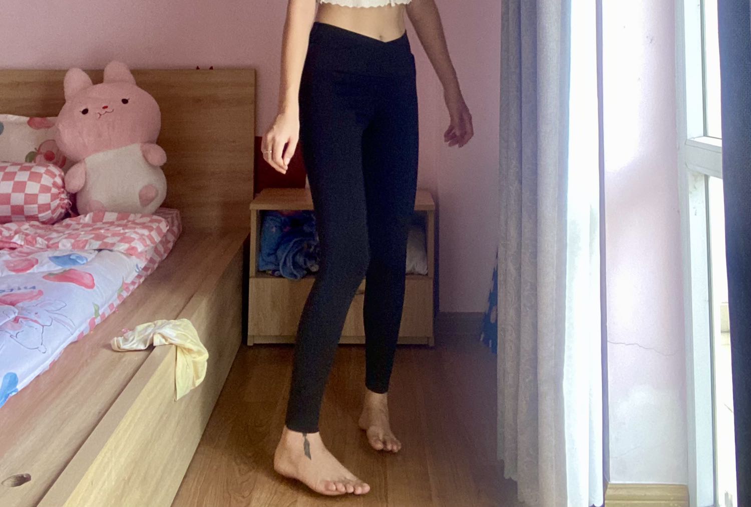 Lót nỉ bên trong rất ấm dày dặn chất đẹp cạp cao Lót nỉ bên trong rất ấm dày dặn chất đẹp cạp cao