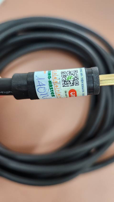 Đã *** ok, sợi cáp rất chăc chắn, có tem bảo hành đàng hoàng.