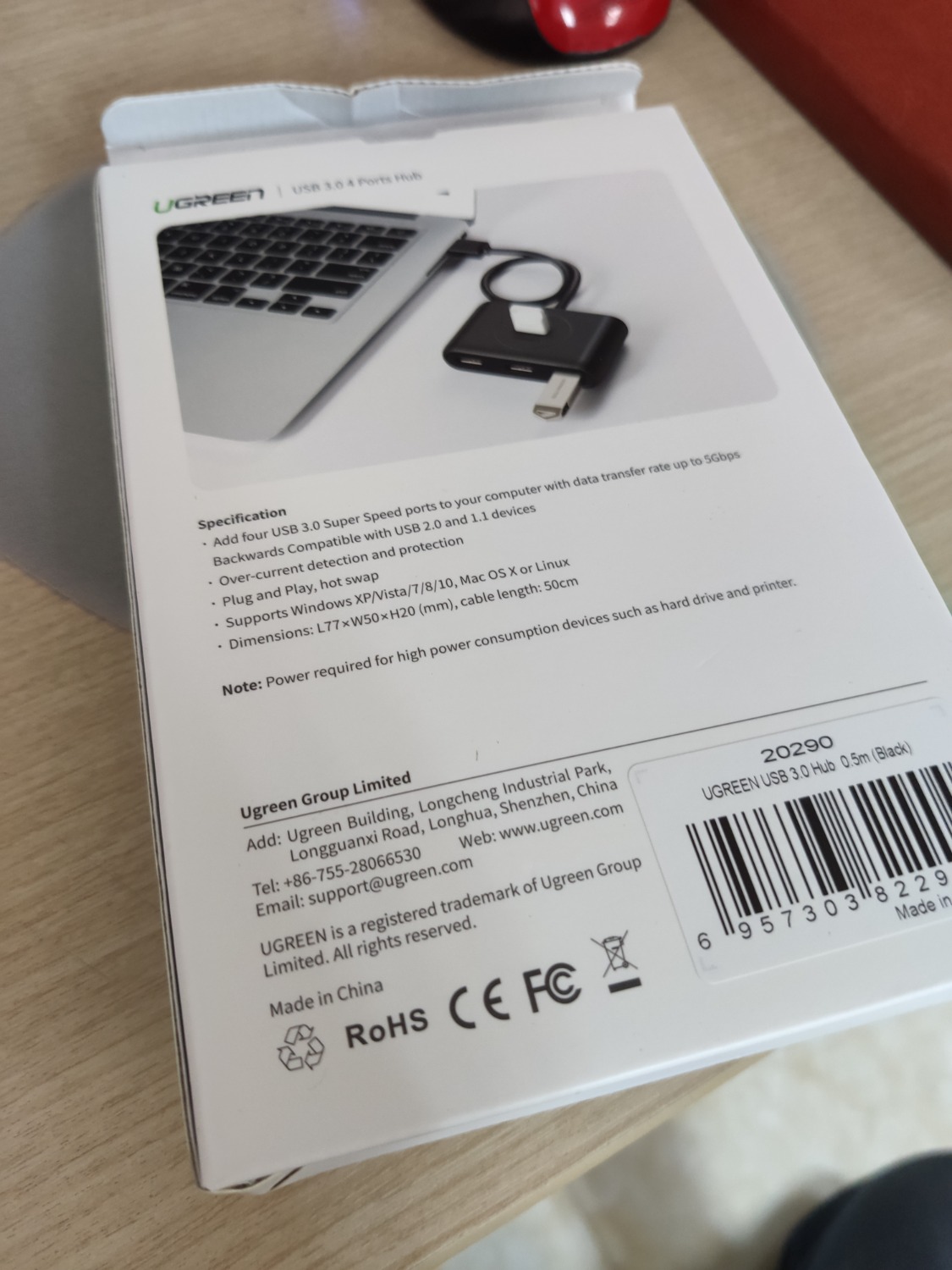 Sản phẩm đóng gói đẹp, chất lượng hoàn thiện tốt, hoàn hảo cho việc mở rộng các cổng USB trên Laptop.
Tôi kết nối 
1 x USB của máy in
1 x USB bàn phím
1 x USB chuột
1 x USB dây sạc điện thoại
tất cả đều hoạt động tốt