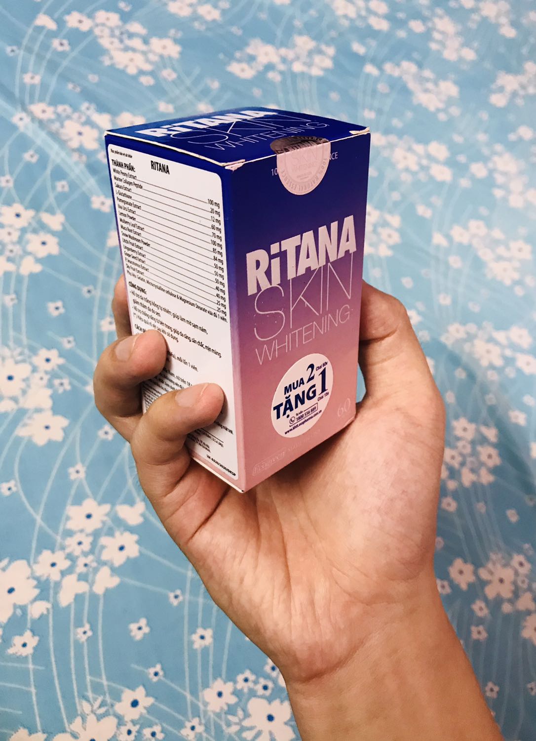 Mình đã uống đến lọ thứ 2 rồi. Da trắng sáng hẳn mịn màng hẳn lên. Khi nào bán được lúa giống mình sẽ mua tiếp.