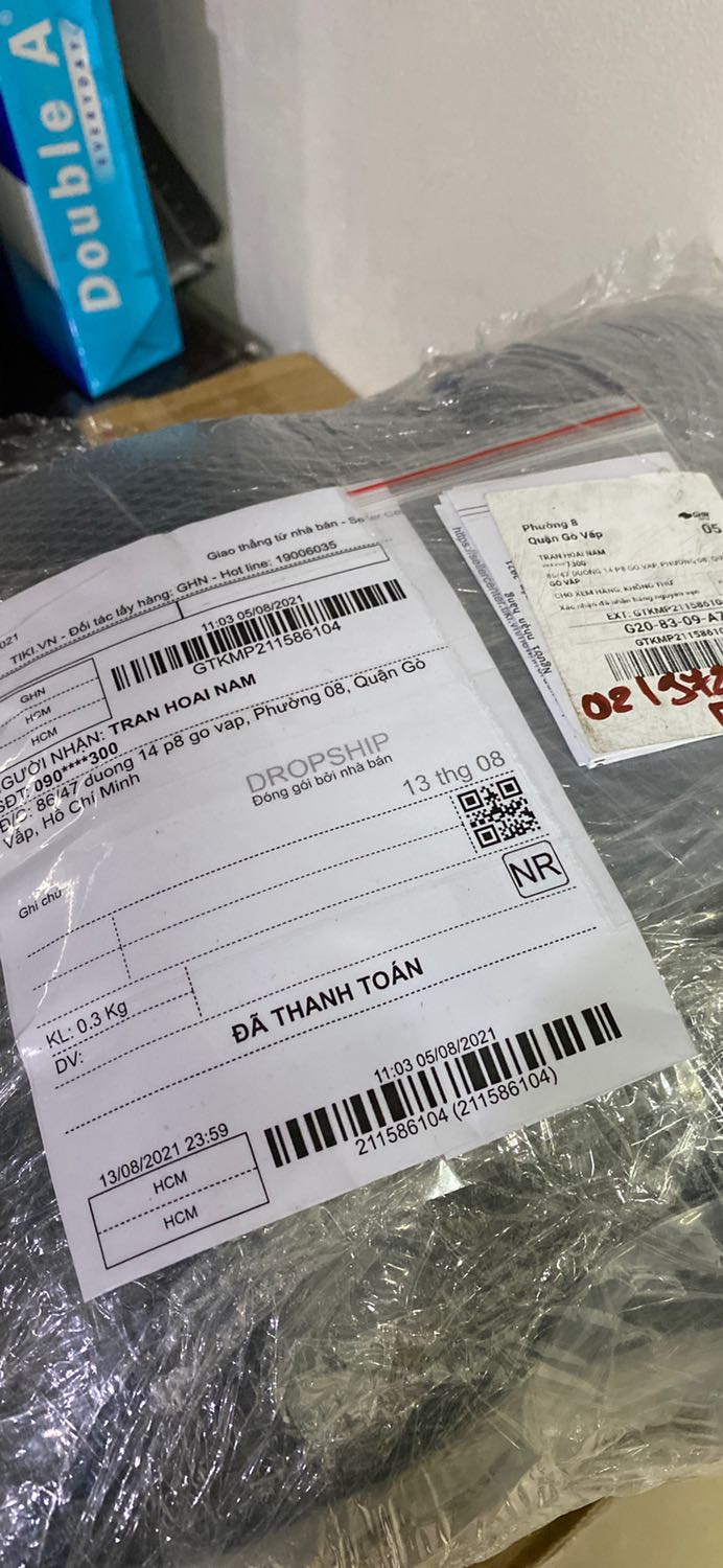 Hôm nay tiki giao hàng đóng gói cũng kỹ lưỡng Hôm nay tiki giao hàng đóng gói cũng kỹ lưỡng