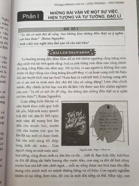 Mới nhận hàng, sách này mua cho nhỏ em, mình nghĩ rất hữu ích cho em mình.