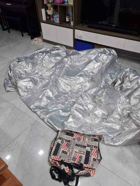 Kích thước phù hợp, chất liệu bạt 2 lớp hơi mỏng