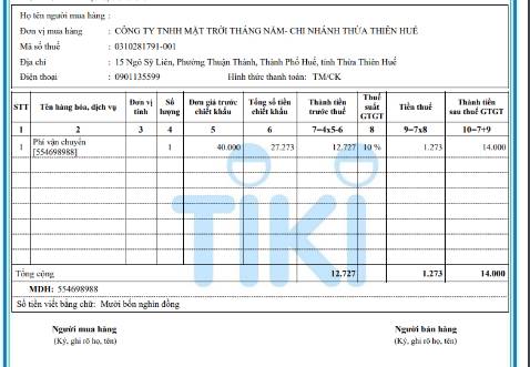 Sao xuất hóa đơn gì kỳ vậy?