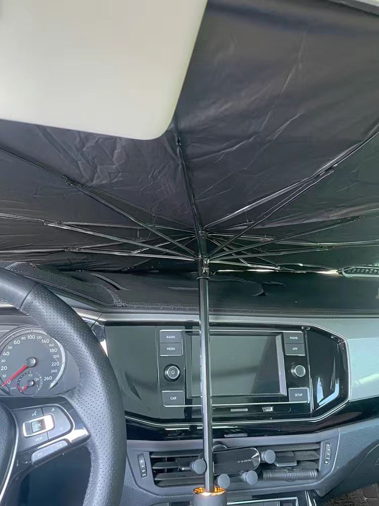 Đóng mở dễ dàng, chất dày dặn che nắng tốt. Dùng xong cất đi khá tiện, bao da xịn. Nói chung rất tiện và hiệu quả