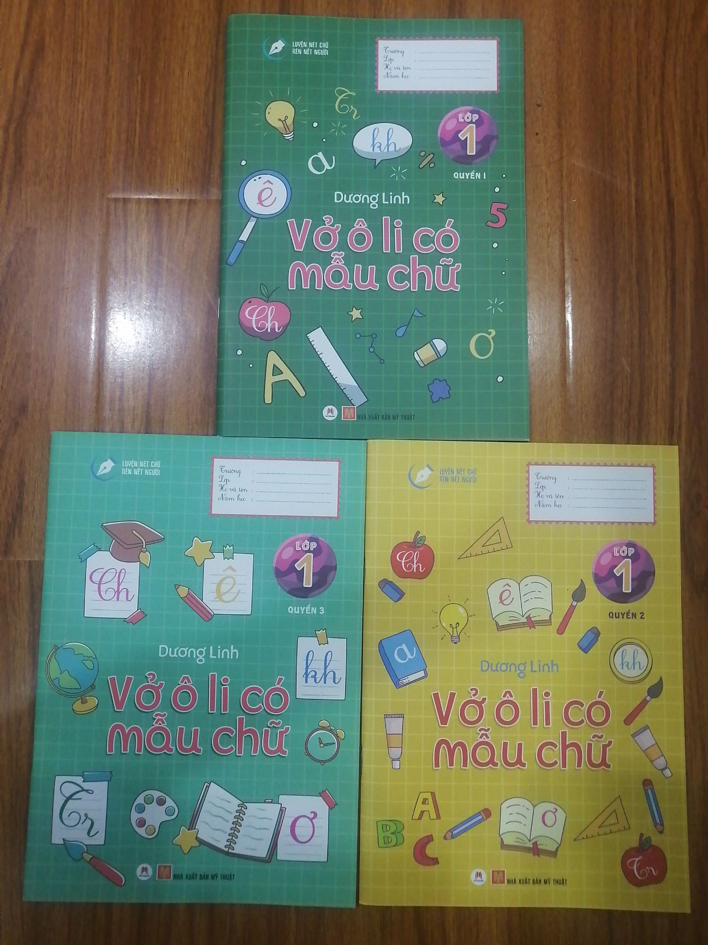 Tập viết được in trên giấy dầy, giấy rất đẹp, thích hợp cho bé đã rành đồ nét sang cuốn này