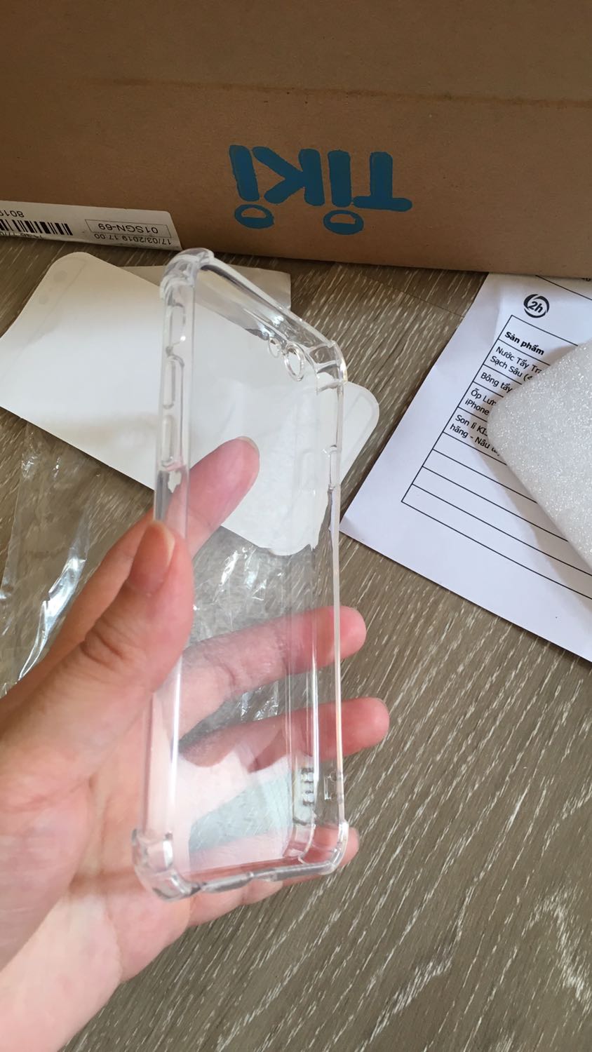 Giao 2h rất nhanh,mới đặt là giao rất nhanh chưa đầy 2 tiếng,đúng sp với giá rẻ 31k.
Nv giao hàng vui vẻ thân thiện.
Sp mua về gắn vừa y dt.
Nói chung hài lòng. Giao 2h rất nhanh,mới đặt là giao rất nhanh chưa đầy 2 tiếng,đúng sp với giá rẻ 31k.
Nv giao hàng vui vẻ thân thiện.
Sp mua về gắn vừa y dt.
Nói chung hài lòng.