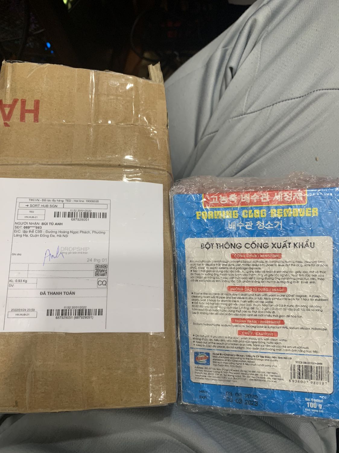 *** hiểu nó nghĩ gì, đặt bình xịt đưa bột thông cống, tao cũng ạ ***