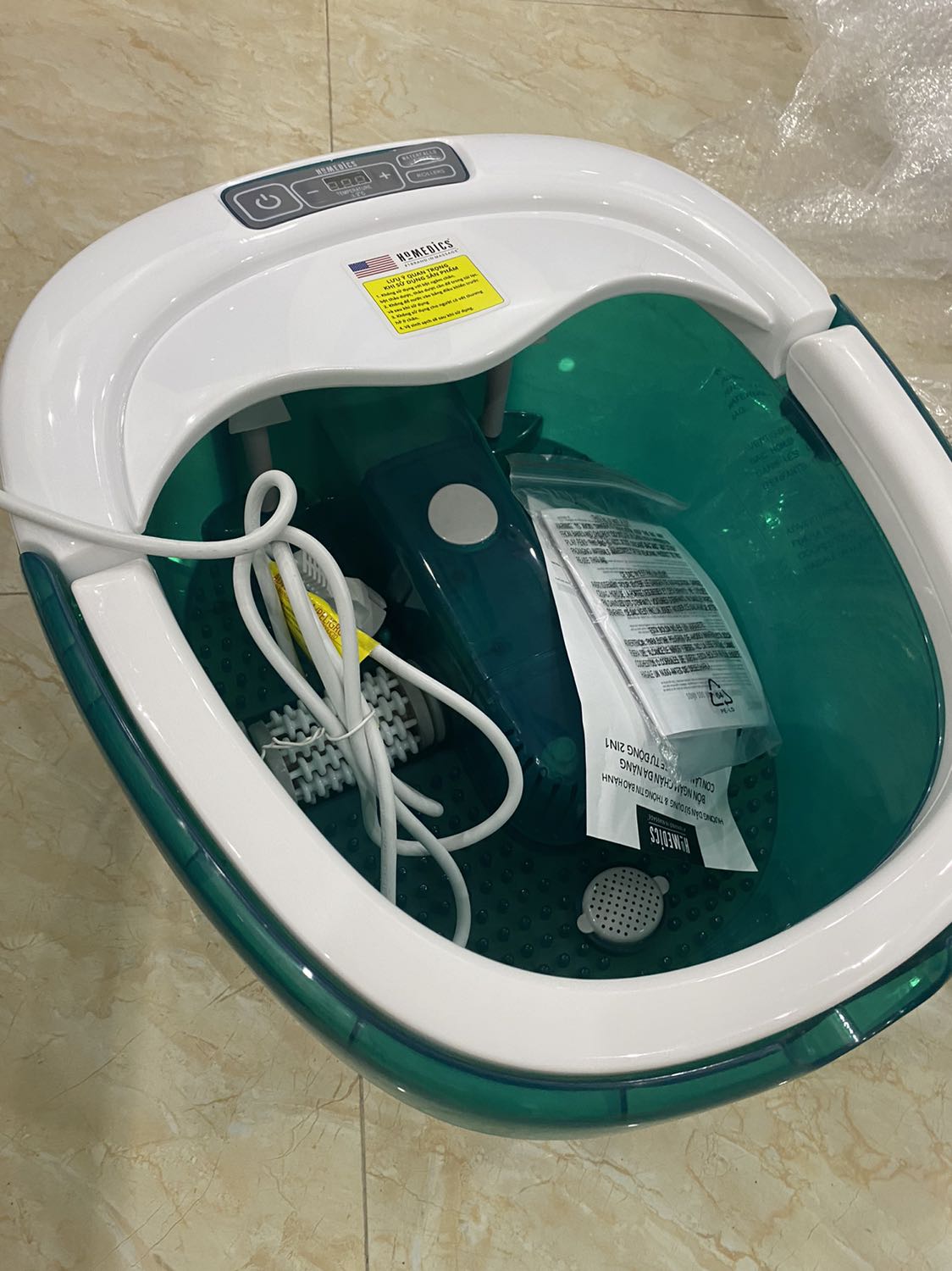 Giao hàng hơi lâu những đóng gói chắc chắn cẩn thận, dùng thích, thoải mái, nên mua nha mọi người. Rất đáng tiền!