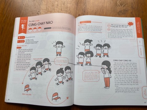 Sách đẹp, minh họa dễ hiểu, hấp dẫn, nhiều hđ để chơi cùng với con