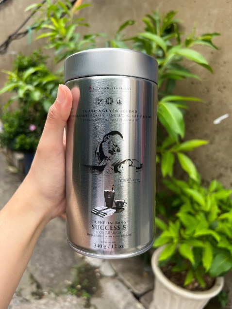 Cà phê Hạt Mộc Legend Success 8 - Trung Nguyên Legend - Arabica (*** 340 gr). Đóng gói kỹ càng, giao nhanh