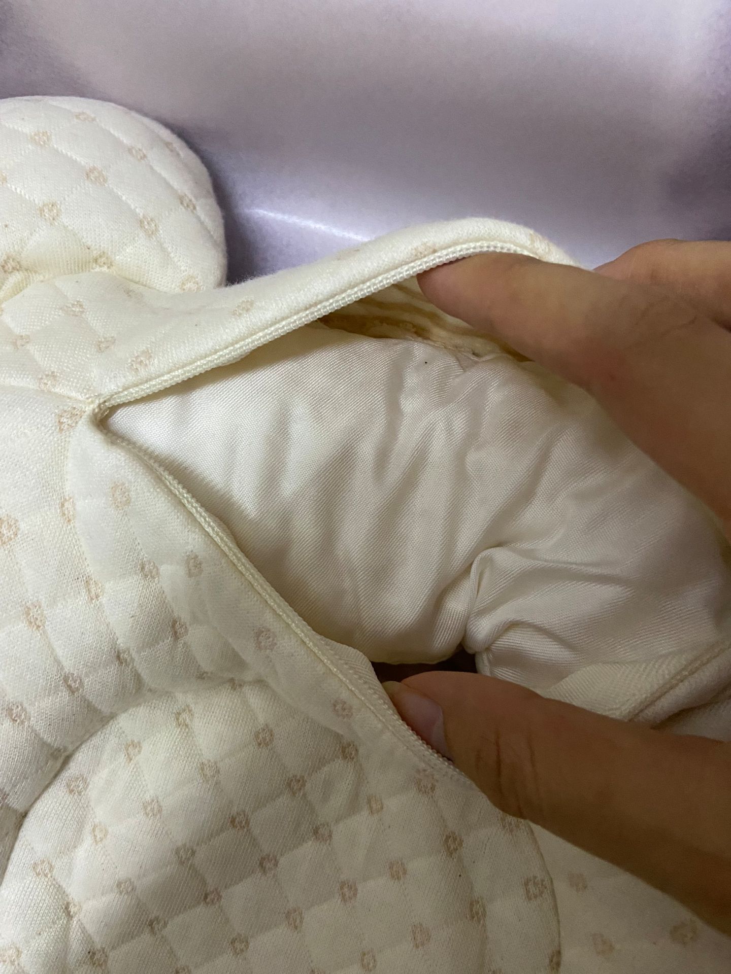 Nhận được hàng mình rất bất ngờ vì không ngờ đóng gói sản phẩm tốt như vậy. Với cái giá chỉ gần 300 thì sản phẩm được đóng gói quá tốt, cộng với việc sản phẩm có chất mềm mịn, cảm giác rất xịn. Có tách riêng vỏ gối với ruột nên cảm giác rất sạch sẽ. Mình sẽ giới thiệu thêm cho bạn mình.