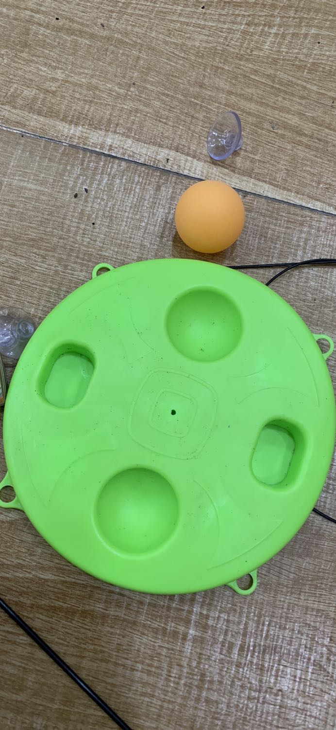 Bộ đồ chơi ko đc kiểm tra trước khi giao: có gián, phân côn trùng, tổ gián .
Vợt tưa răm gỗ, cao su mặt vợt bị côn trùng gặm nham nhở.