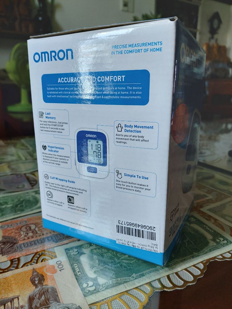 Giao hàng nhanh, đóng hộp cẩn thận.Đẹp, chắc chắn ,dễ sử dụng ,nhưng sau 3 lần đo mỗi lần cách nhau 2 đến 3 phút cùng 1 người thì lại cho ra kết quả khác nhau 100%. Giá 708k.