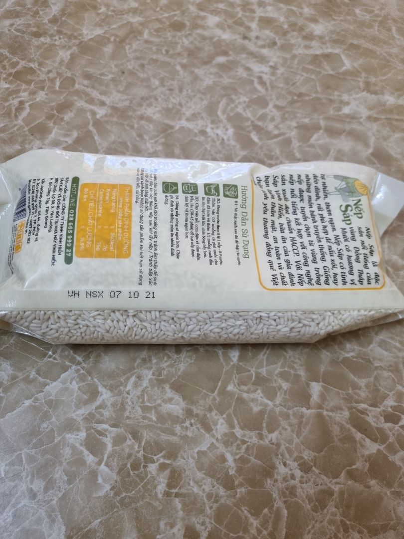 nếp mình chưa nấu ko biết có ngon ko , hi vọng gạo ko bị hôi vì NSX 07/10/21 trừ shop 2* vì giao gạo cũ nhé nếp mình chưa nấu ko biết có ngon ko , hi vọng gạo ko bị hôi vì NSX 07/10/21 trừ shop 2* vì giao gạo cũ nhé