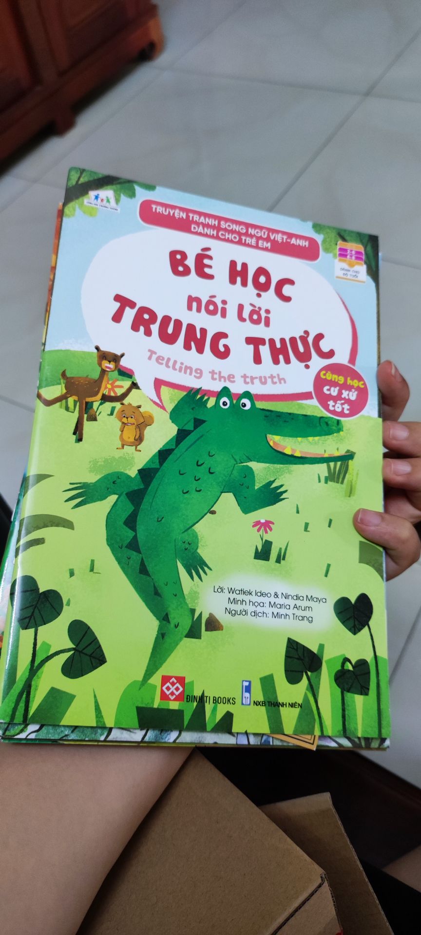 Sách nội dung hay, hình ảnh minh hoạ đẹp và sắc nét. Một vài trang bị nhoè mực không đáng kể.