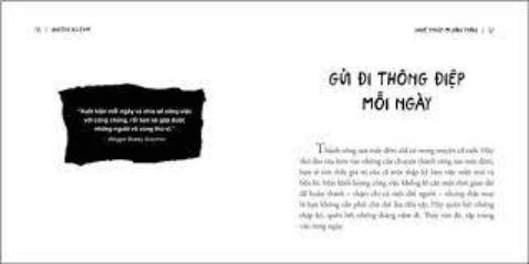 Nội dung dễ hiểu, hình thức bắt mắt, một lối tư duy sáng tạo và trình bày cho những nhà sáng tạo. Giá sale nên cảm thấy khá hợp lý
 
Tikinow vẫn nhanh, nhưng có vấn đề là các bạn giao hàng ko gọi trước khi giao nên nhiều khi ko kịp để nghe máy, và ko chủ động trong lúc nhận hàng