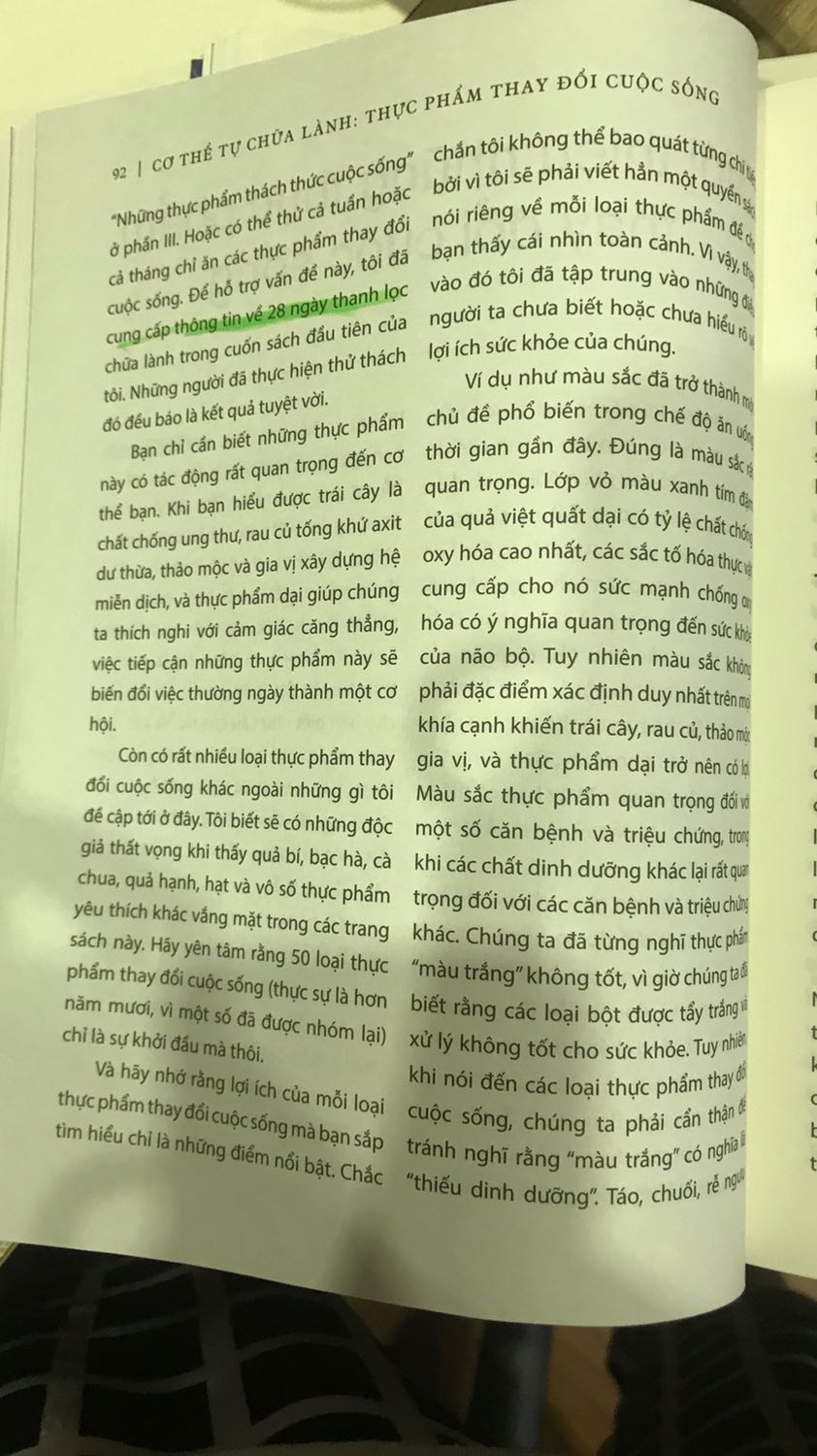 Đây là cuốn *** hay hữu ích cho mọi người. Giới thiệu các sản phẩm của tự nhiên từ công dụng, cách thức chế biến. Rất hữu ích.
Cực kỳ hài lòng với Teakey vì việc giao hàng nhanh, sách được bọc cẩn thận, giao hàng Nhanh hơn dự kiến.
Điểm 10 cho chất lượng