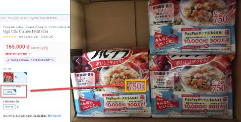 Rõ ràng trong chi tiết sản phẩm ghi là 800g, nhưng khi nhận hàng thì là gói 750g. Có thể shop sẽ lấp liếm là: trong hình đăng trên tiki là 750g mà?! 

Chẳng thà shop để rõ ràng luôn là 750g, thì mình vẫn sẵn lòng mua vì 155k cho gói 750g thì cũng là giá tốt rồi. Chứ đừng đăng theo kiểu không trung thực như vậy. 

Mình cho