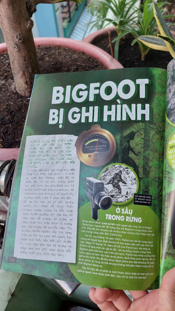 Sách được biên tập với kiến thức và hình ảnh phong phú. Từ UFO tới Big Foots bạn có thể tìm thấy ở sách này. Cá nhân mình thấy vẫn chưa "đã" với nội dung sách, chắc phù hợp với các bạn nhỏ 10-12t trở lên hơn 😁
