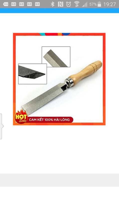 Shop *** đăng hàng dũa kim cương mà giao hàng dũa thép đen, dũa thép đen TQ ko sài được đồ kém chất lượng quăng đi. Yêu cầu trả lại hàng cho shop