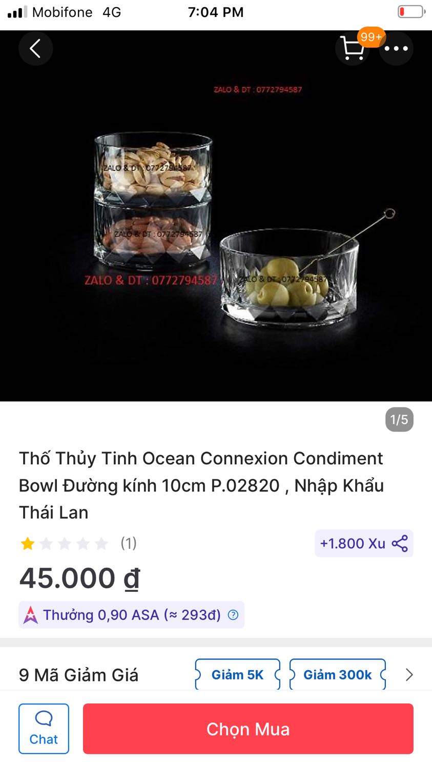 Hàng đến nhanh và tốt.
Tôi xin đính chính là tôi đã nhận đủ 2 hủ như tôi yêu cầu. Tôi xin lỗi vì lộn và phê bình là thiếu 2 hủ. 
Tôi Hoàn toàn không nhận được 4 thố thuỷ tinh như trên hình