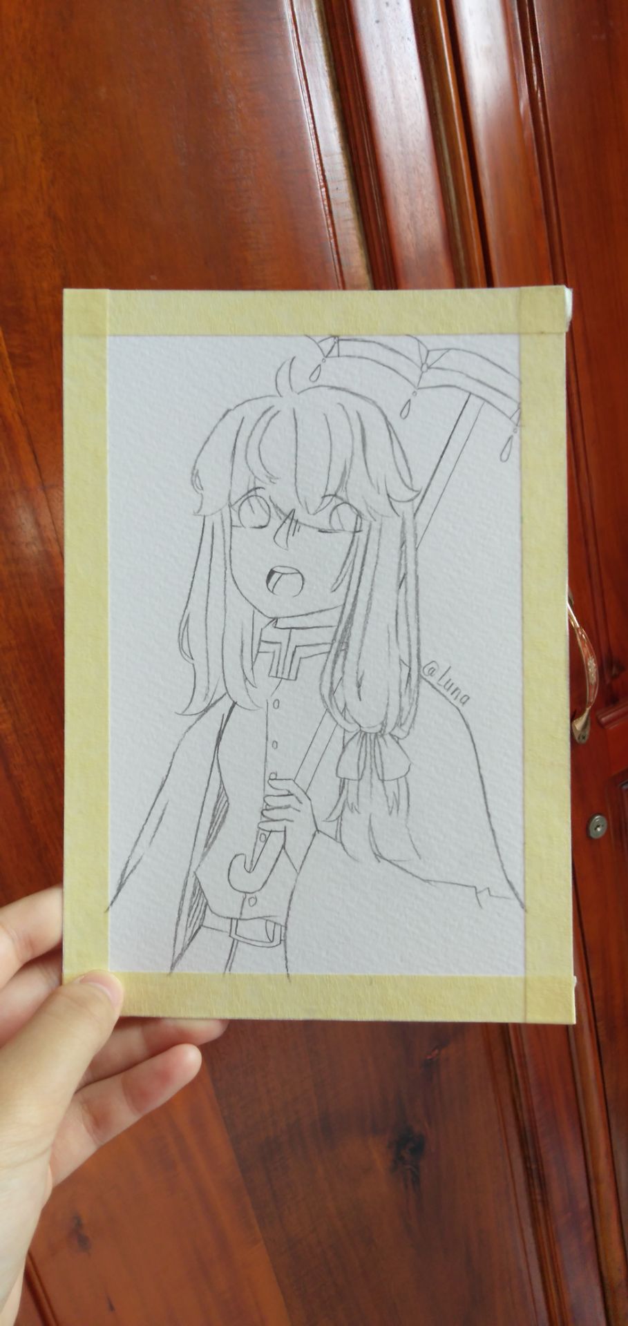 giấy tô lên ko ổn :(