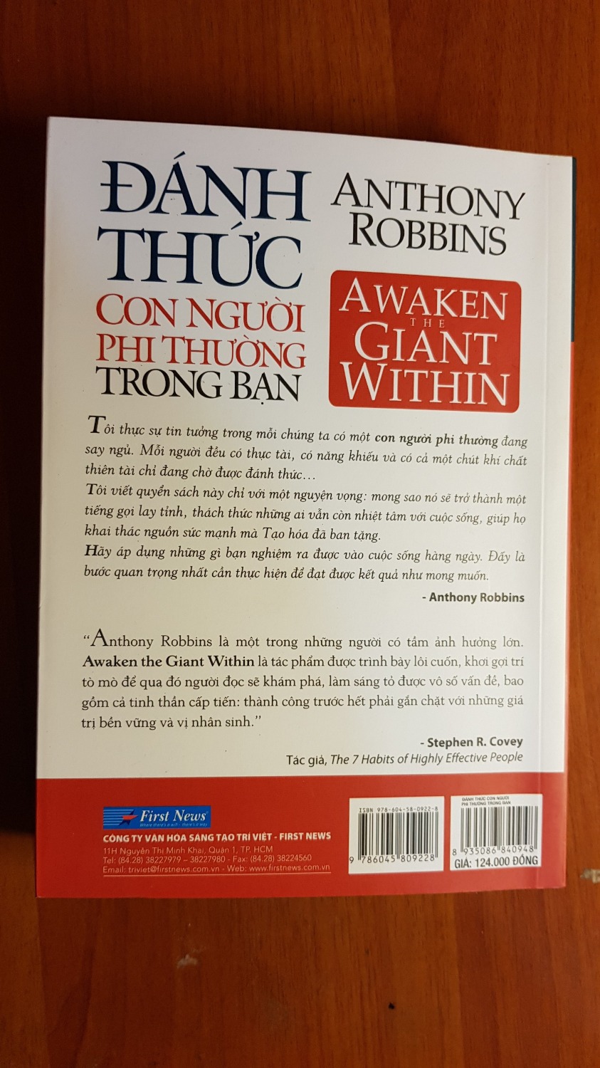 Một quyển sách rất hay mà bất cứ ai cũng nên đọc về phát triển tiềm năng của con người