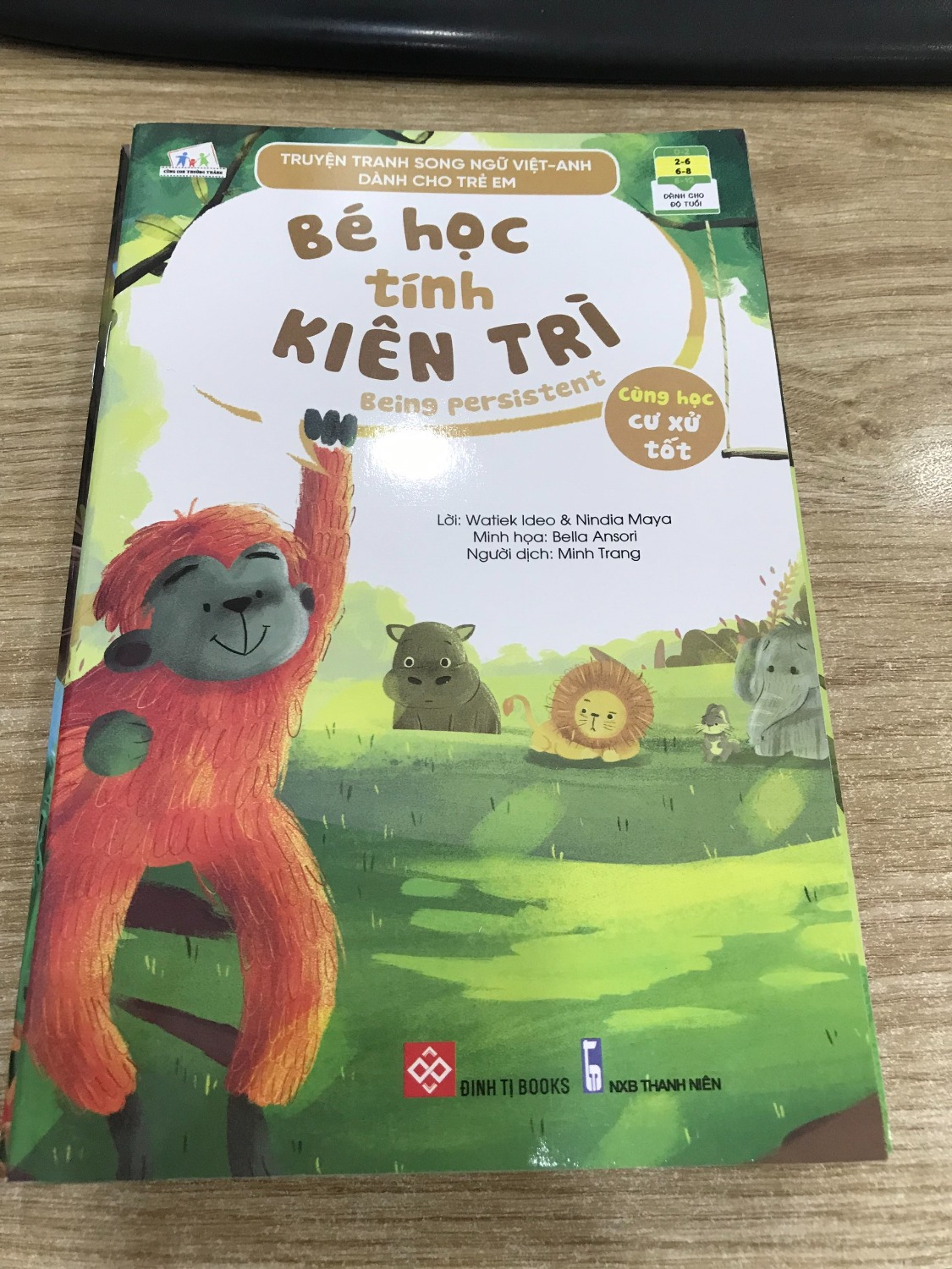 Tiki giao hàng nhanh. Sách mới, tranh minh họa dễ thương, câu văn ngắn rất phù hợp cho các bé.