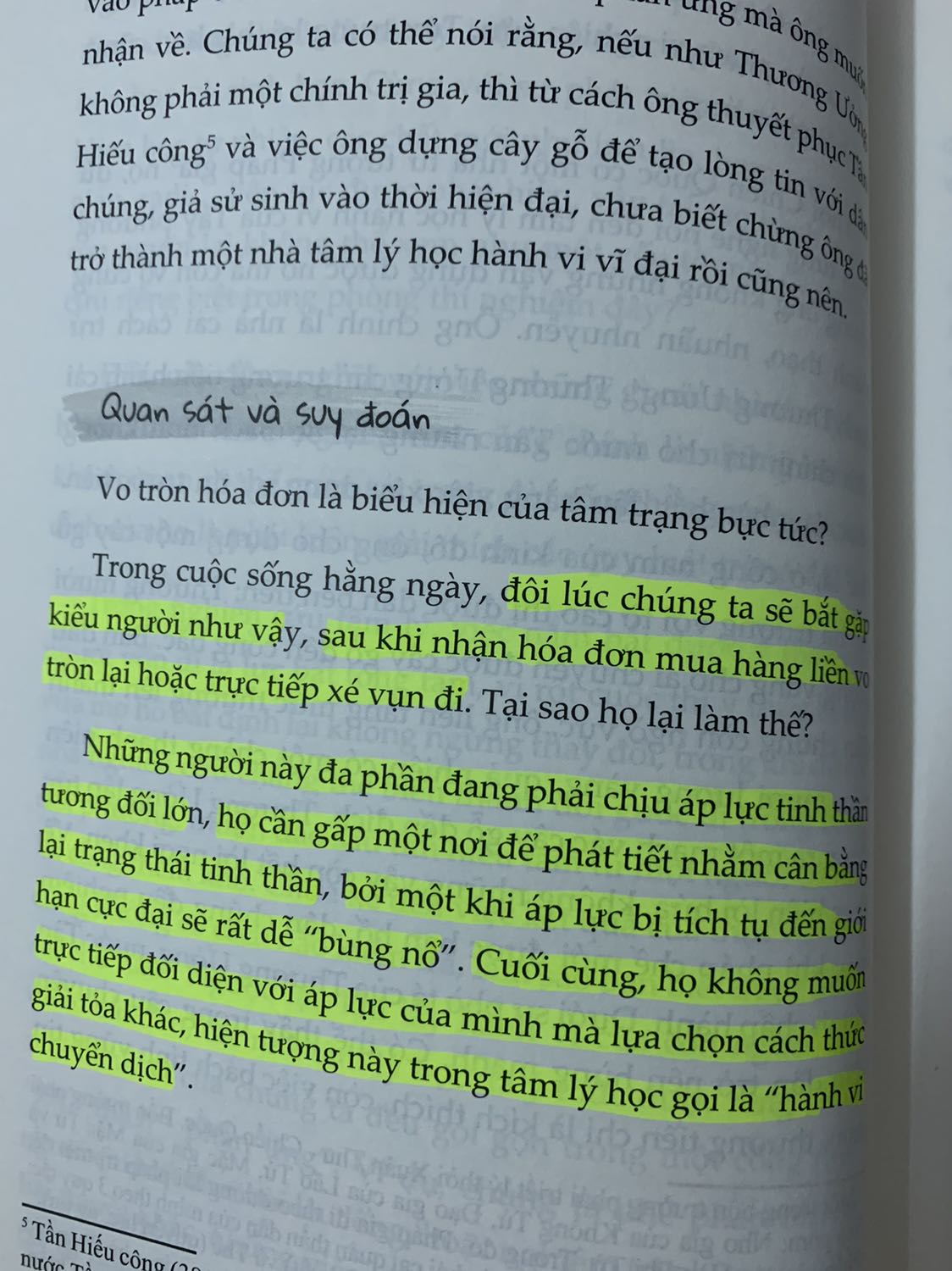 / Hiện tại mình đã đọc tới chương 3: Hành vi mang tính thói quen của cuốn này. Đây là 1 quyển sách cực kỳ hay nó mang đến nhiều kiến thức về tâm ly học hành vi trg cs. Các bạn có thể đọc tham khảo thêm. Sách còn mới, giấy tốt, mực in rõ ràng. Tiki giao hàng siêu nhanh. Mình khá hài lòng :))