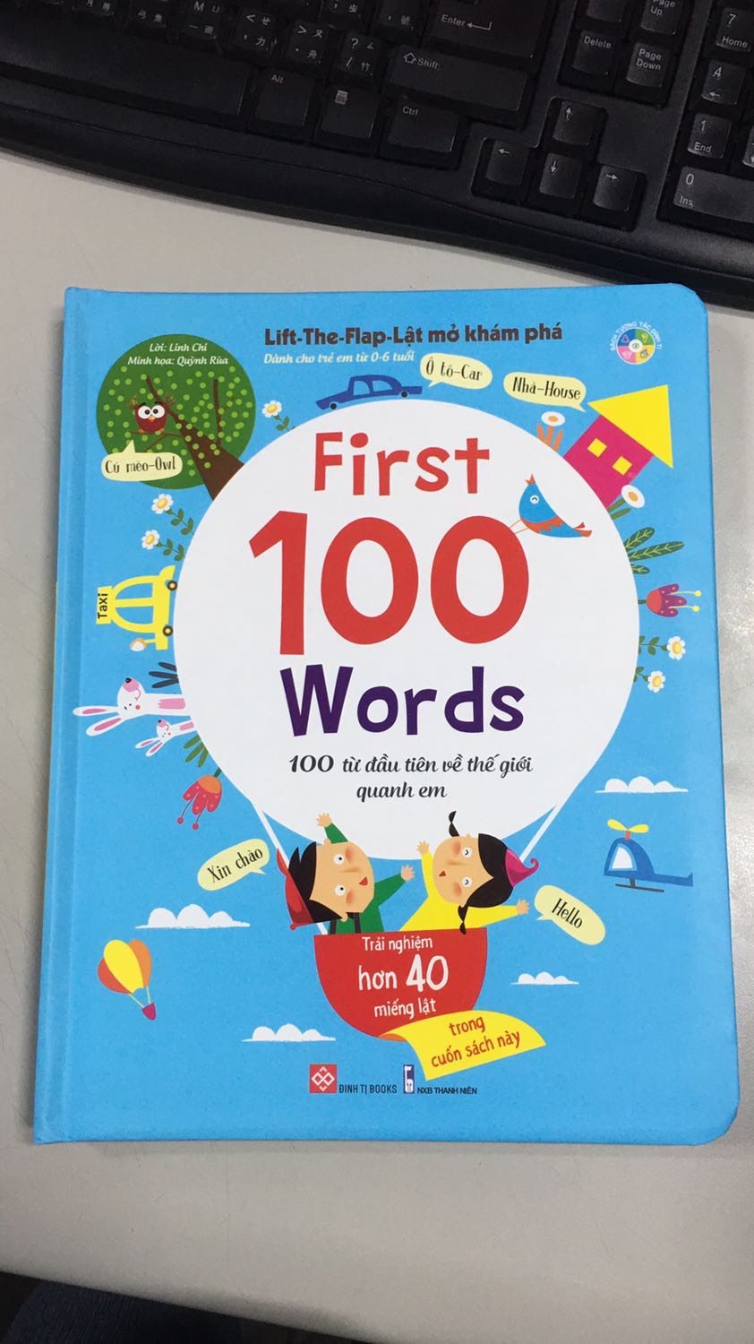 Sách khổ to. Song ngữ Anh Việt
Mua thêm 1 cuốn để tănng cháu