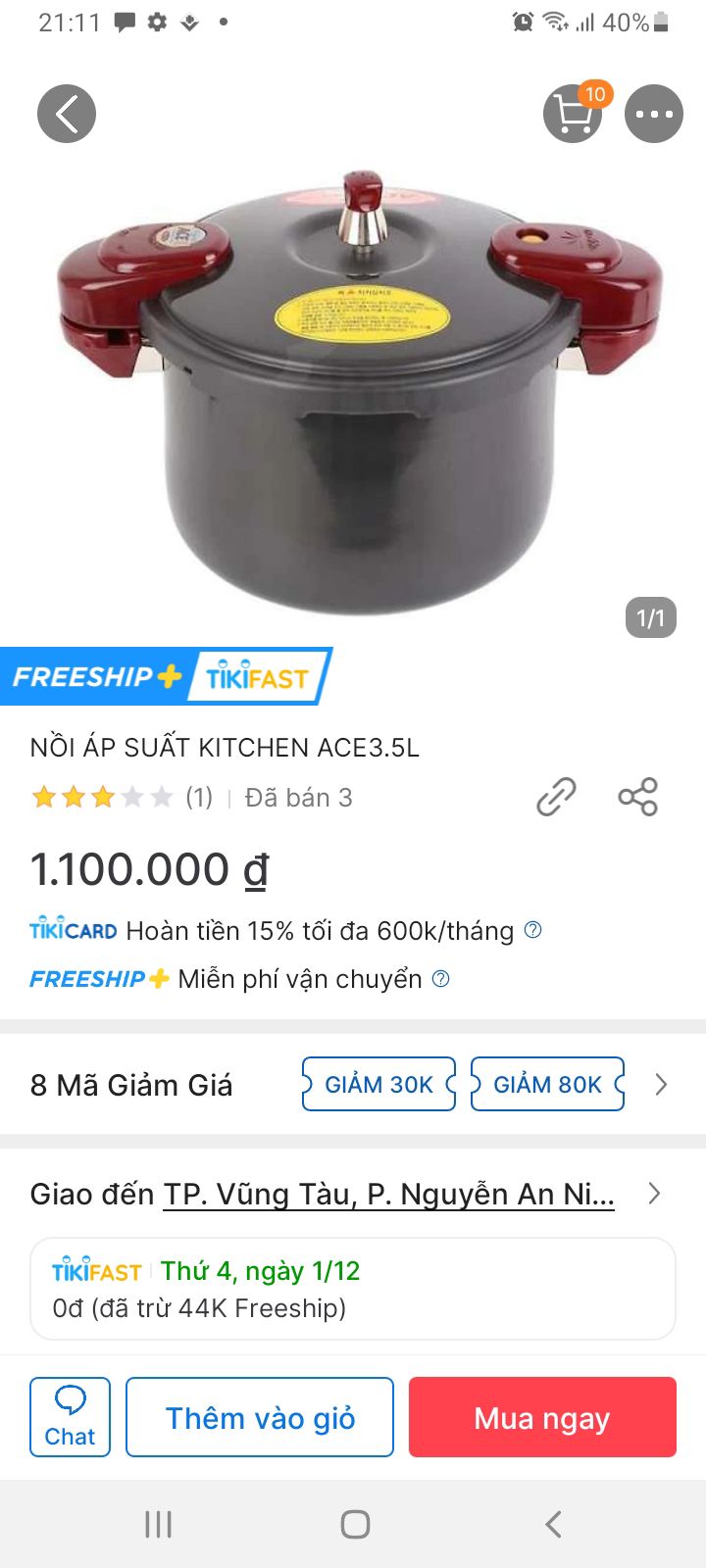 hơi nhỏ so với tưởng tượng. Thấy hàng mới, chắc chắn.  không chụp được hình nên lấy tạm