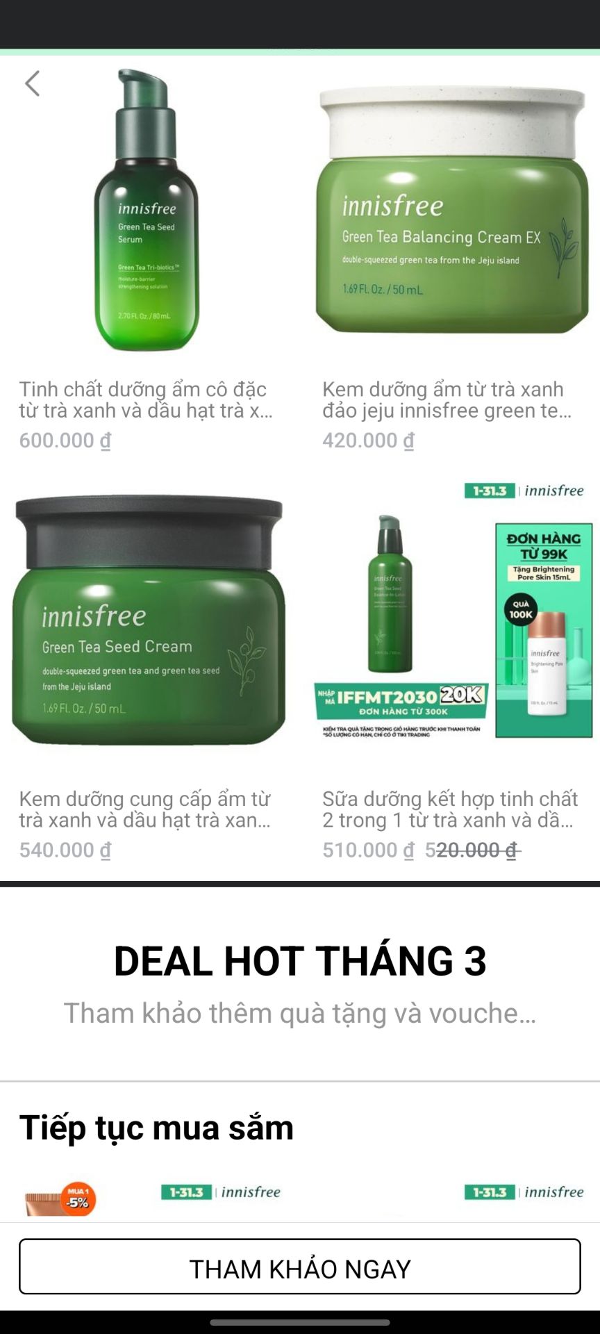 sản phẩm khá ưng ý. được tặng nhiều sản phẩm đi kèm