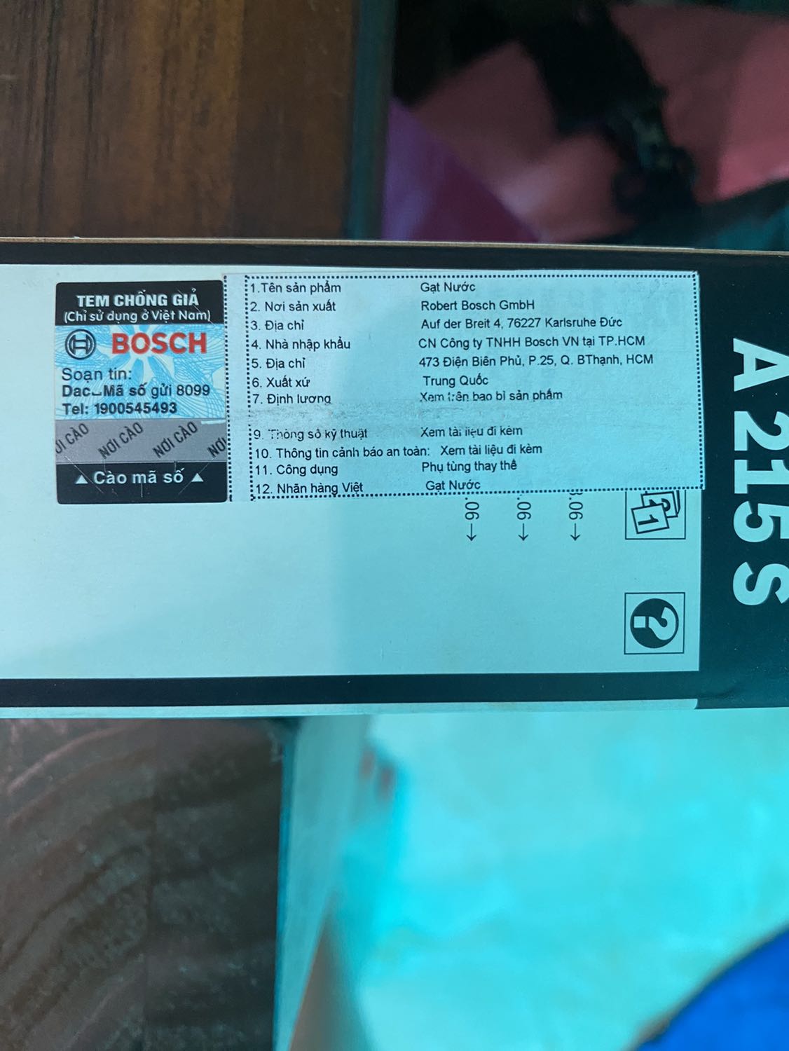 Quảng cáo ghi thông tin xuất xứ Bỉ, mà nhận hàng là xuất xứ Trung Quốc, không đúng như quảng cáo