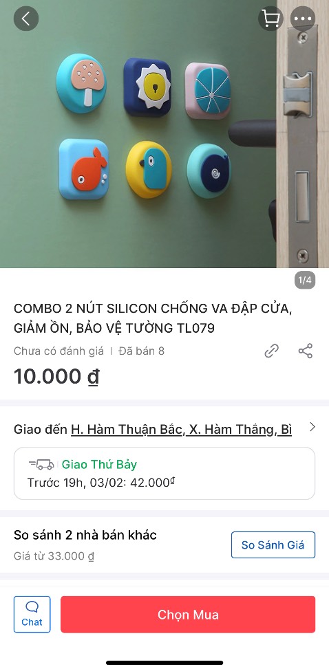 Hình sản phẩm 1 kiểu mà giao hàng 1 kiểu, khác hoàn toàn. Bực ghê