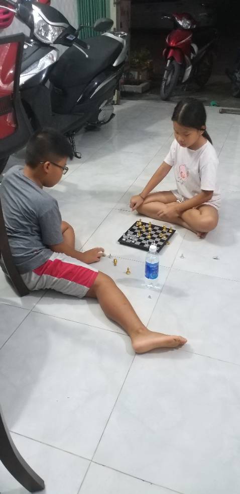 Đã mua rồi, xài ok, bé rất thích, lần này mua thêm giúp bạn của bé vì bàn cờ có nam châm, màu cờ bằng kim loại và giữ màu khá tốt, nói chung là thích lắm nha shop ơi.