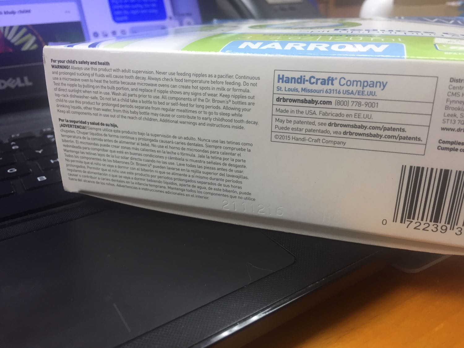 Hộp bị mở sẵn. Bình sữa từ 2016. Cận với hạn sử dụng bình như khuyến cáo HSD 5 năm