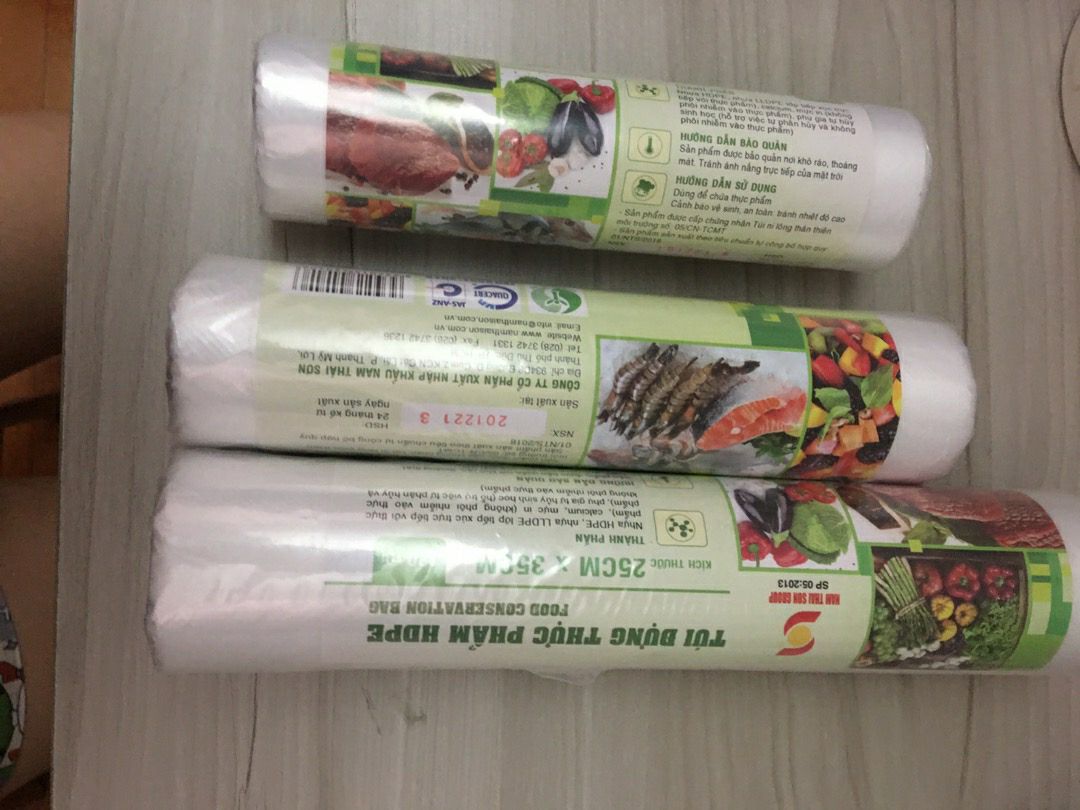 Túi đựng thực phẩm dùng tốt,tiện lợi,chia nhỏ thức ăn rất dễ dàng